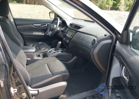 2017 Nissan Rogue Sv из США, поврежденный, VIN KNMAT2MVXHP517709